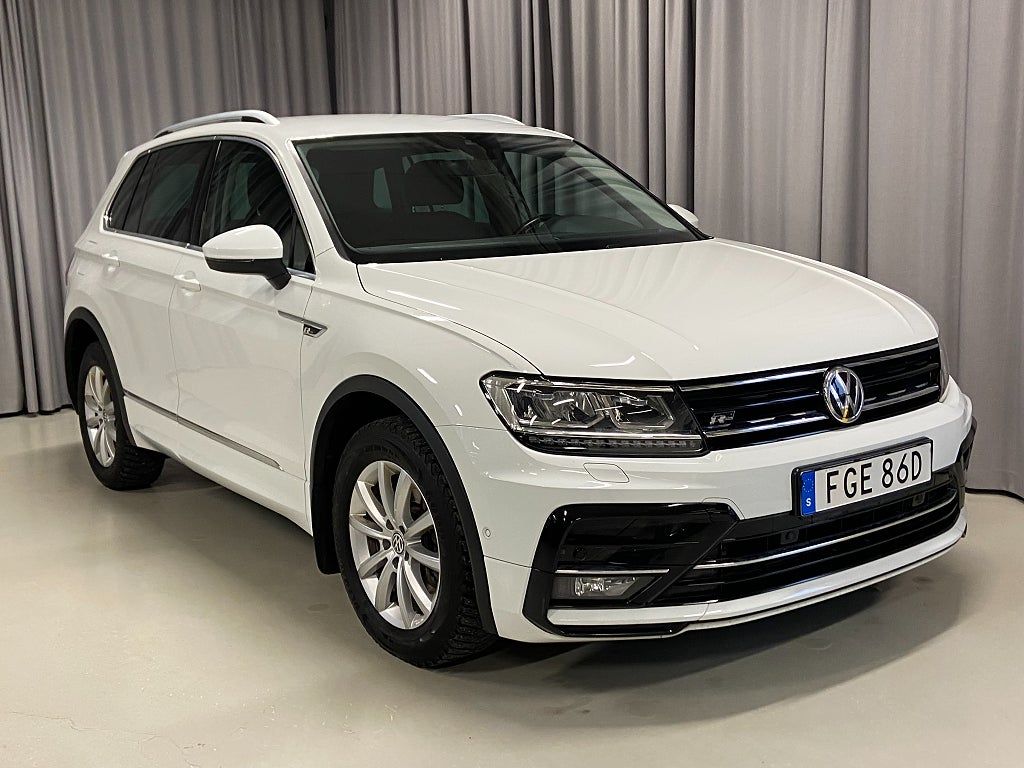 Volkswagen Tiguan TSI 190hk AWD R-Line Pvärm Drag Backkamera