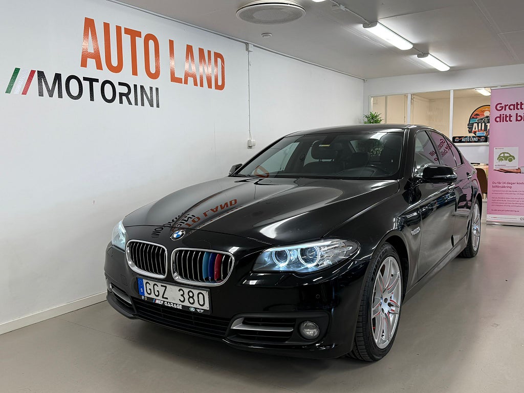 BMW 520 d Sedan Steptronic 184hk\ AUTOMAT\ NY SERVAD 