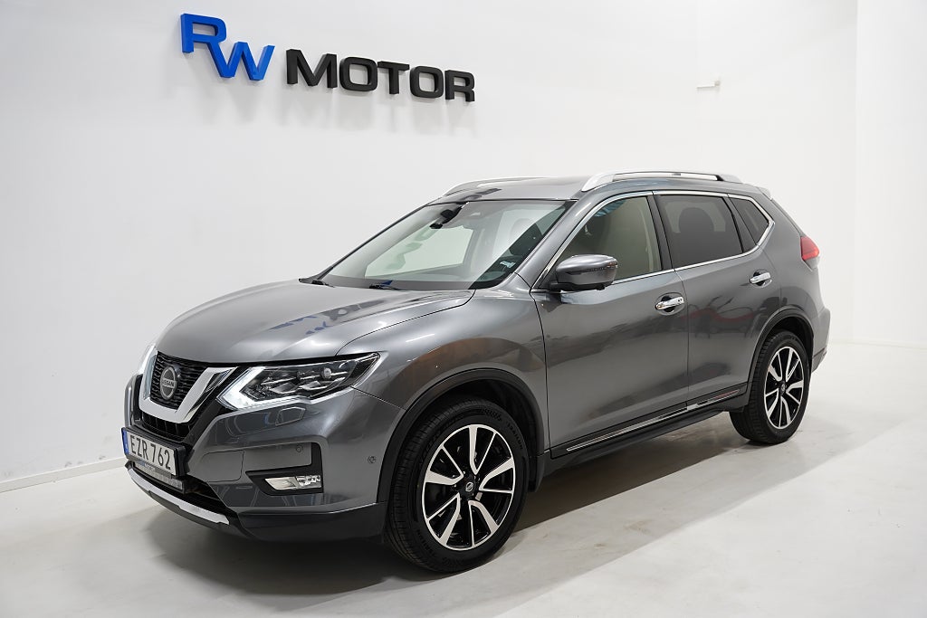 Nissan X-Trail 4WD 150hk TEKNA BOSE Pano 360° B-kam M-värm Drag Skinn