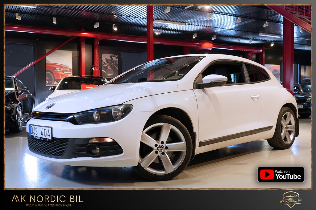 Volkswagen Scirocco 1.4 160hk VÄRMARE Facelift Stora Skärmen