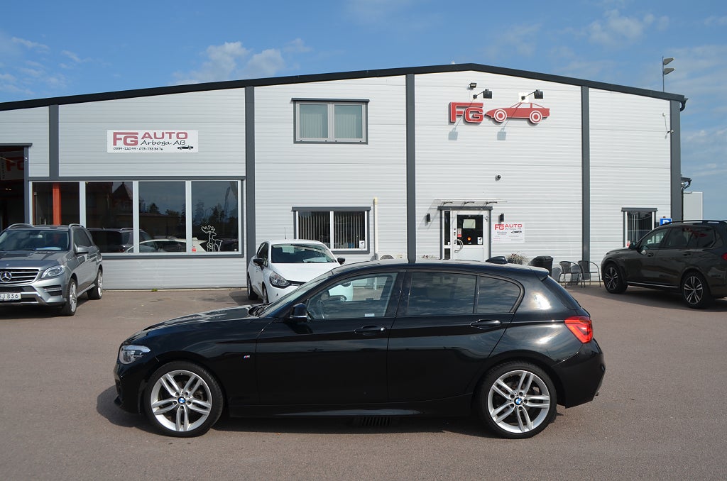 BMW 118d 5-dörrars Steptronic M Sport 150 hk Navi HIFI Euro 6