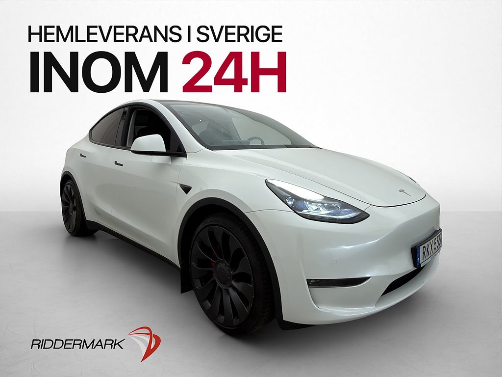 Tesla Model Y Performance AWD Navi Värmepump AP Panorama