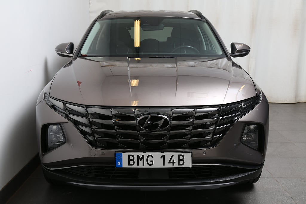 Hyundai Tucson 1,6 T-GDI Hybrid 230hk Advanced Aut Skinn Dragkrok 2021