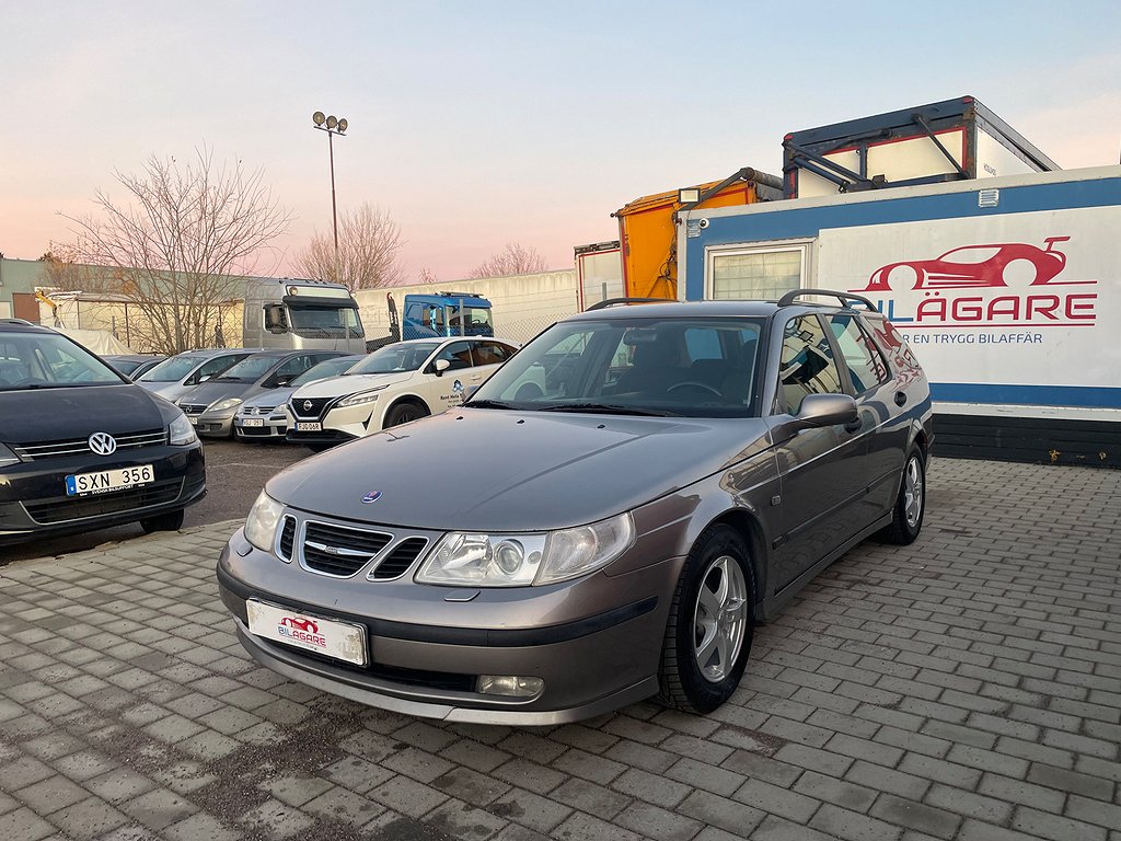 Saab 9-5 SportCombi 2.3 T Linear 185hk | NYSERVAD NYBESIKTAD