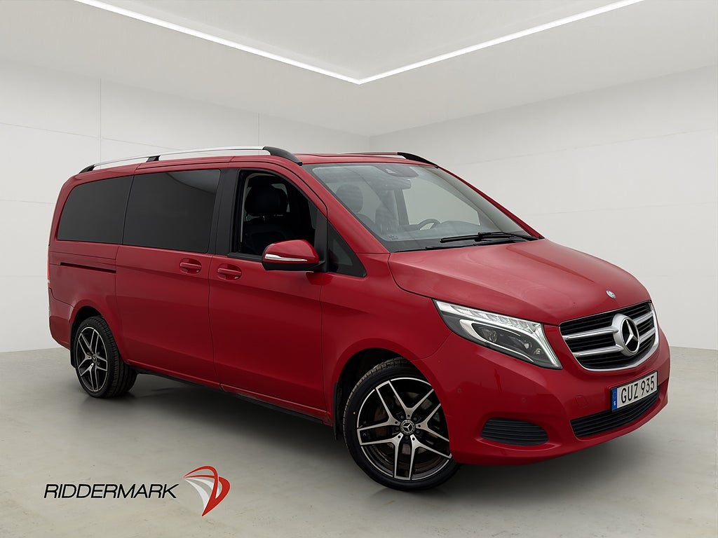 Mercedes-Benz V Lång 250 d D-Värm Navi Skinn B-Kamera 7-Sits