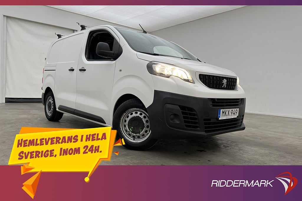 Peugeot Expert Ny-Kamrem M/K-Värm PDC Drag Farthållare Moms