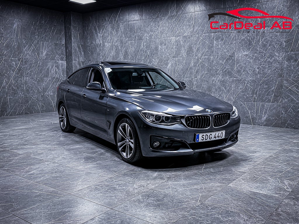 BMW 320d xDrive Gran Turismo Sportline Pano Navi Drag P-Sensorer