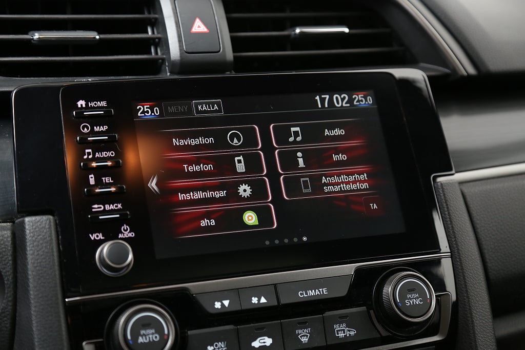 Honda Civic 1,5 i-VTEC Turbo 182hk Sport Plus 5D Motorvärmare 2021