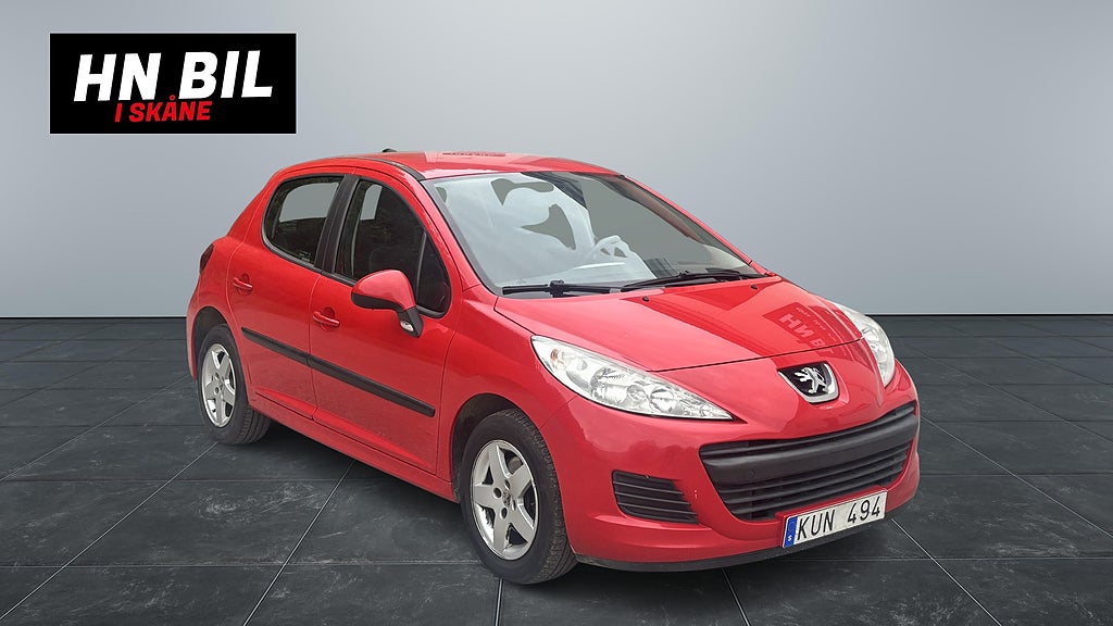 Peugeot 207 5-dörrar 1.4 VTi ny besiktad