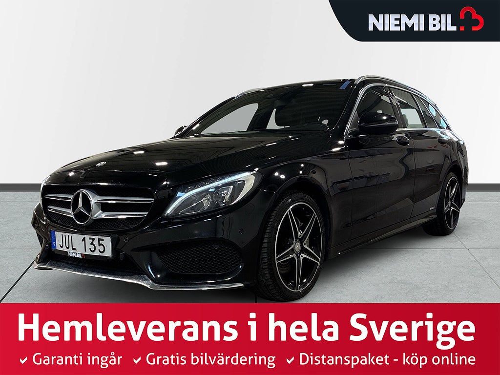 Mercedes-Benz C 180 T 7G-Tronic Plus AMG Line Pano Värmare