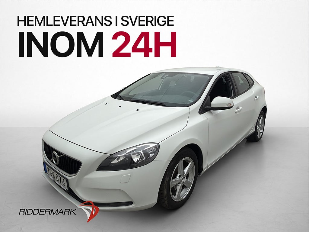 Volvo V40 D2 Kinetic 2-Brukare Sensorer Farthållare MOMS