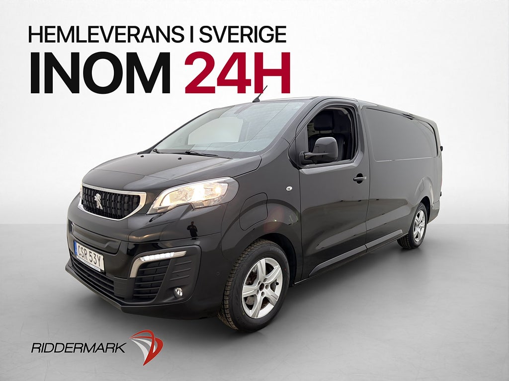 Peugeot e-Expert L3 136hk Kamera 3-Sits CARPLAY Farthållare