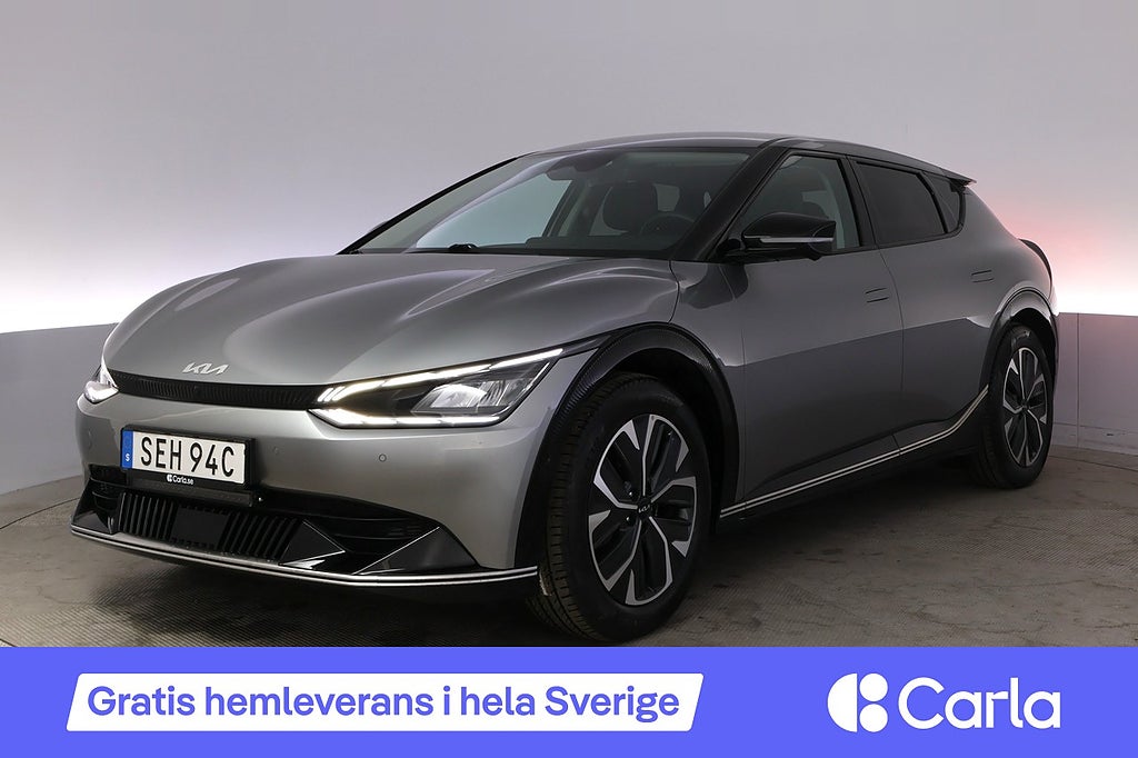 Kia EV6 77,4 kWh Plus Läder BLIS AdapFart 360 Navi Drag