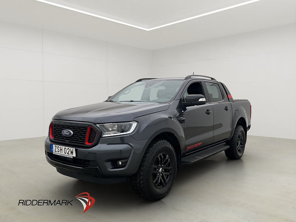 Ford ranger Thunder 213hk 4x4 Värmare Drag Diff CARPLAY Moms
