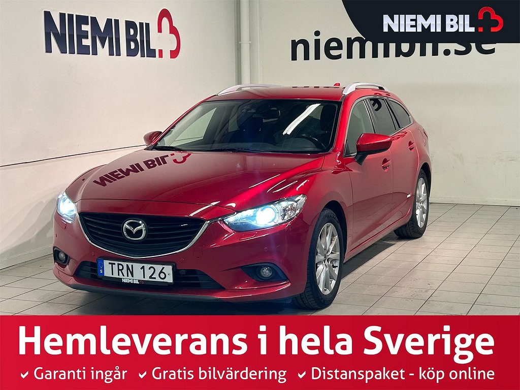 Mazda 6 Wagon 2.0 SKYACTIV-G Drag MoK Navi Kamkedja S/V-hjul