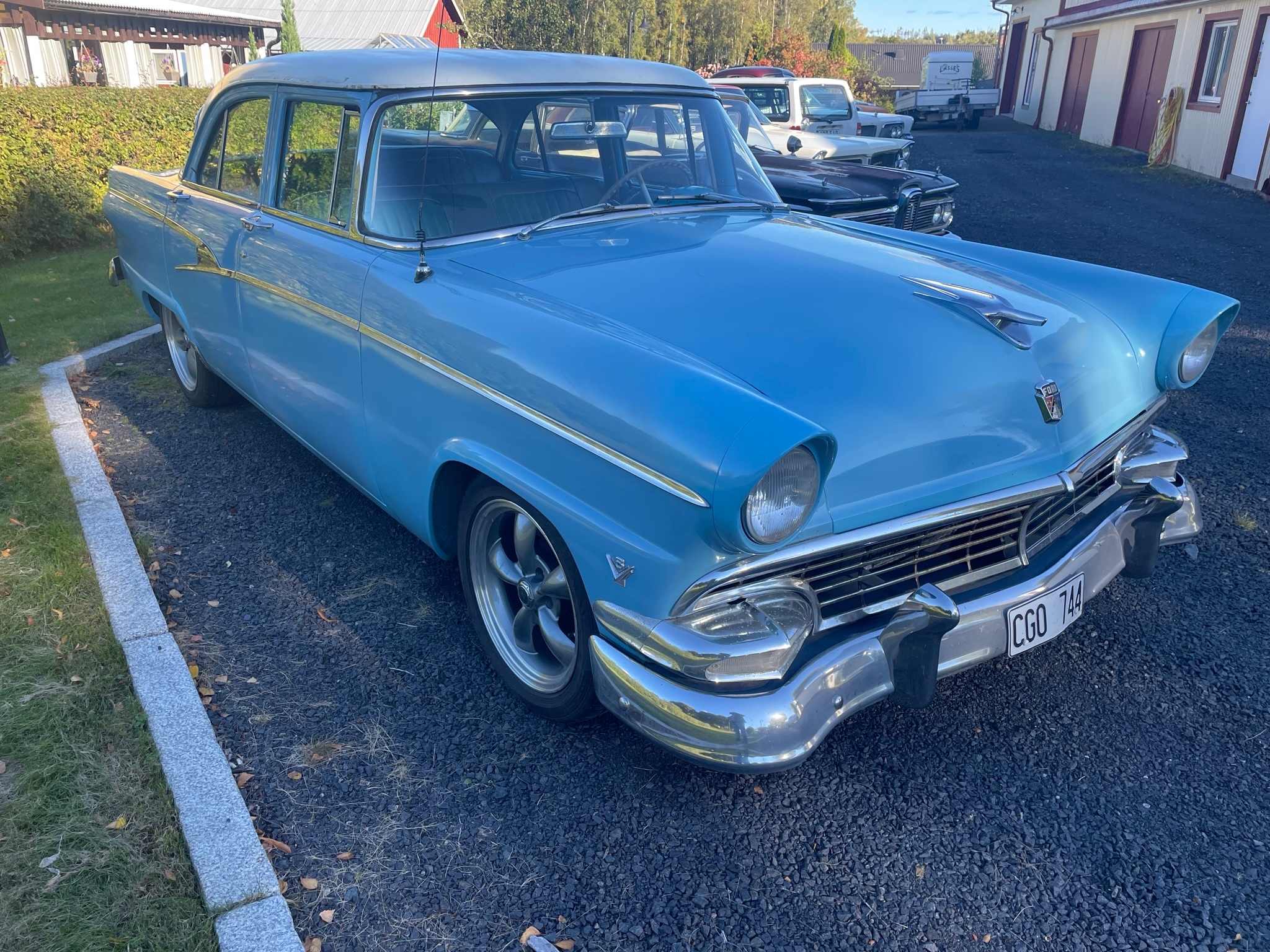 Ford Customline or Sedan 4.5 V8 175hk 1956, bild 3/44