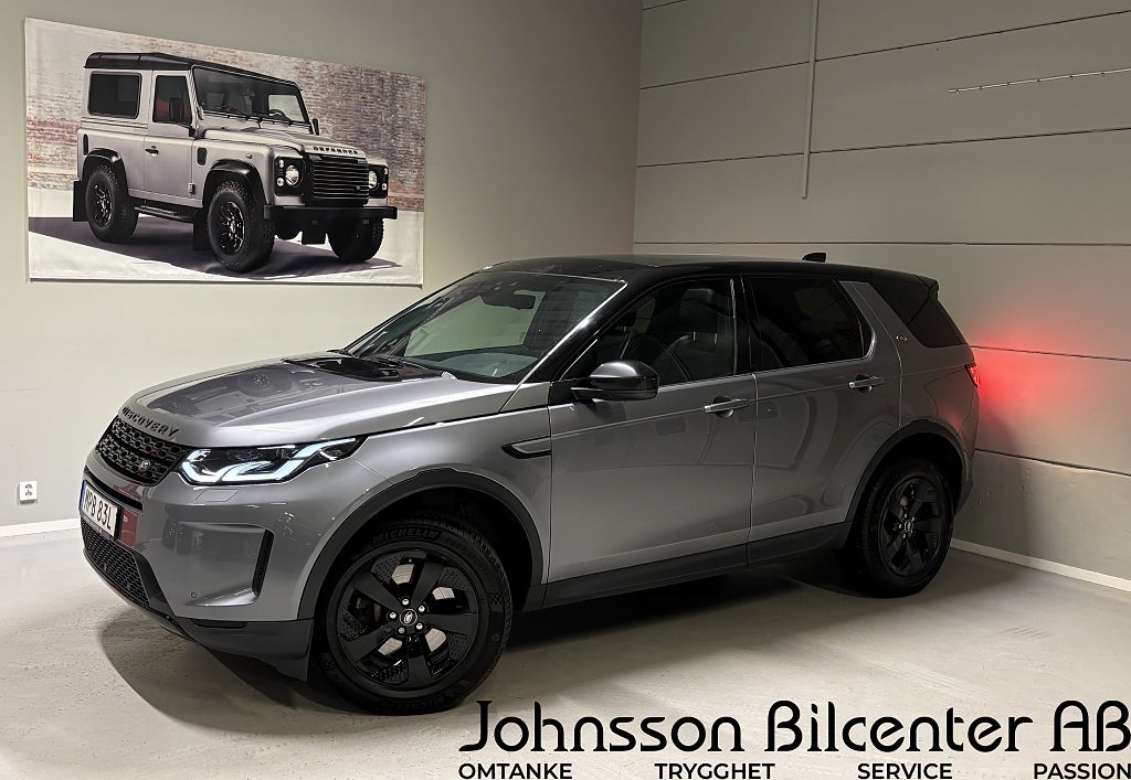 Land Rover Discovery Sport D180 MHEV AWD Meridian Pano Carplay B-kamera Led 180hk 