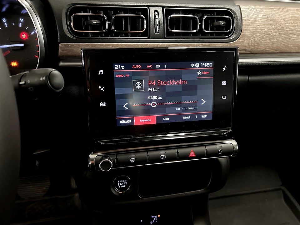 Bild på Citroën C3 Shine 1.2 PT 110hk Aut BACKSENSORER BLUETOOTH 
