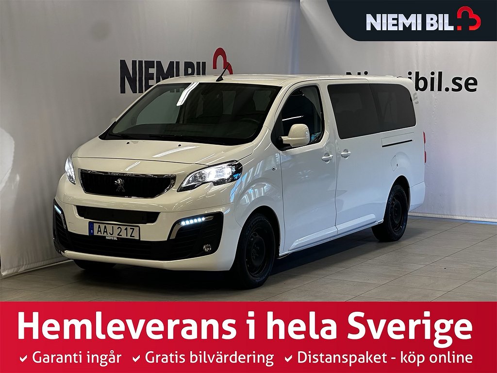 Peugeot Traveller 1.5 BlueHDi 120hk /SoV-hjul/Låg Skatt/MOMS