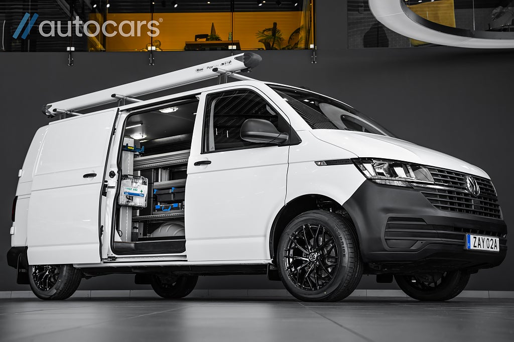 Volkswagen Transporter 150hk|Leasbar|Inredd|SE UTR!