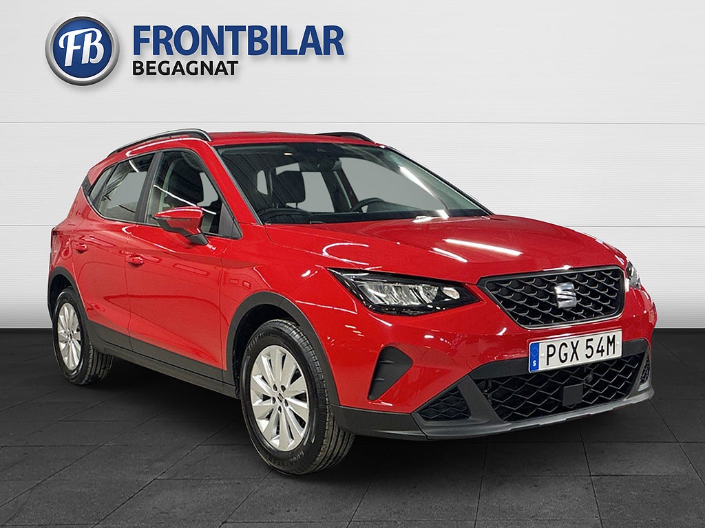 Seat Arona 1.0 /P-sensor/Cockpit/Carplay/Farthållare/En ägare