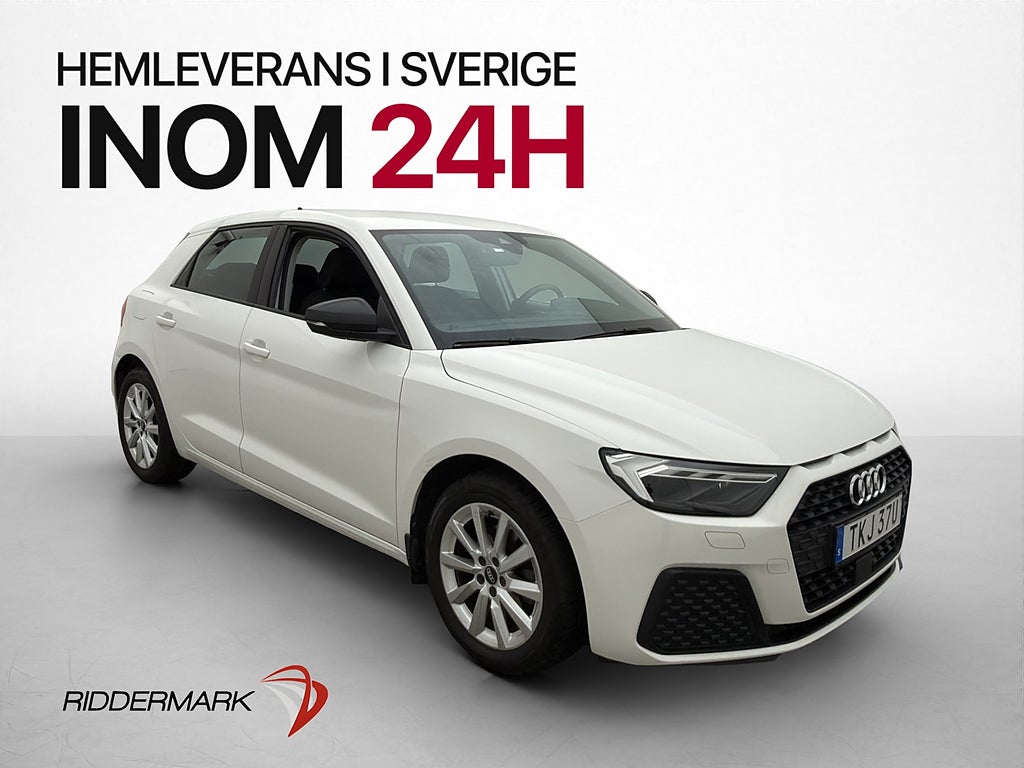 Audi A1 SB 30 TFSI Endast 0.48l/mil 822kr Skatt Sensorer