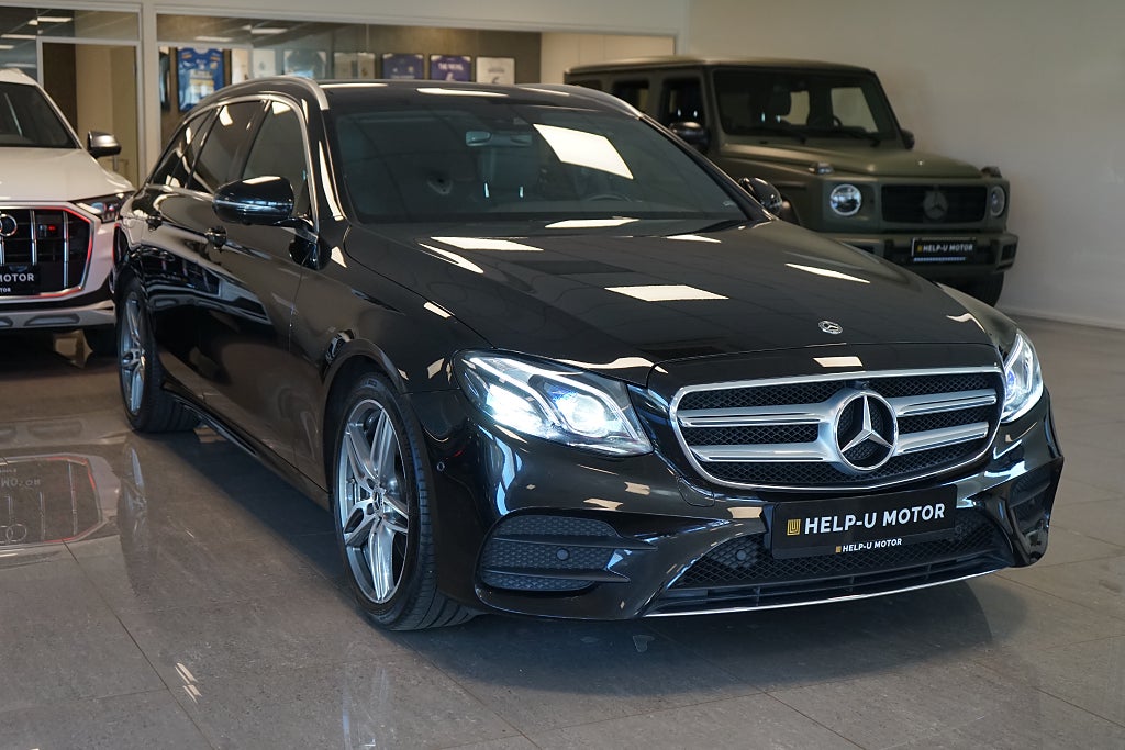 Mercedes-Benz E 220 4Matic AMG Burmester 360 Drag Värmare Pano 194hk