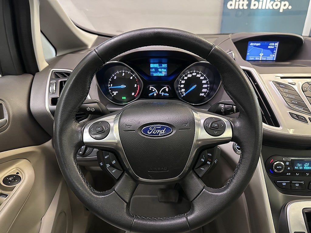 Ford C-Max 2.0 TDCi Powershift Titanium | Drag | Pano | Värmare