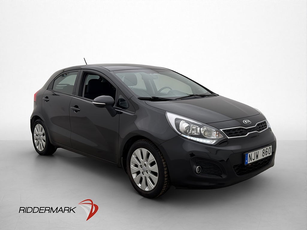Kia Rio 1.2 85hk GLS 1-Brukare Rattvärme 0.51 l/mil