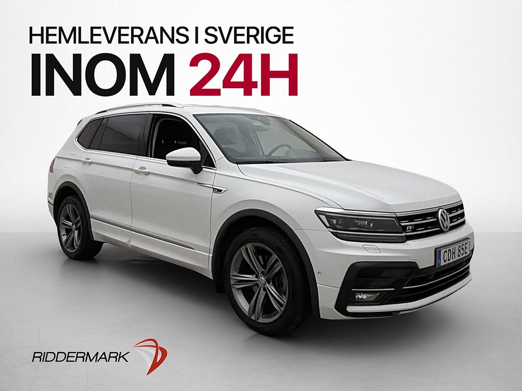 Volkswagen Tiguan Allspace 4M R-Line 7-Sits Värm Drag Kamera