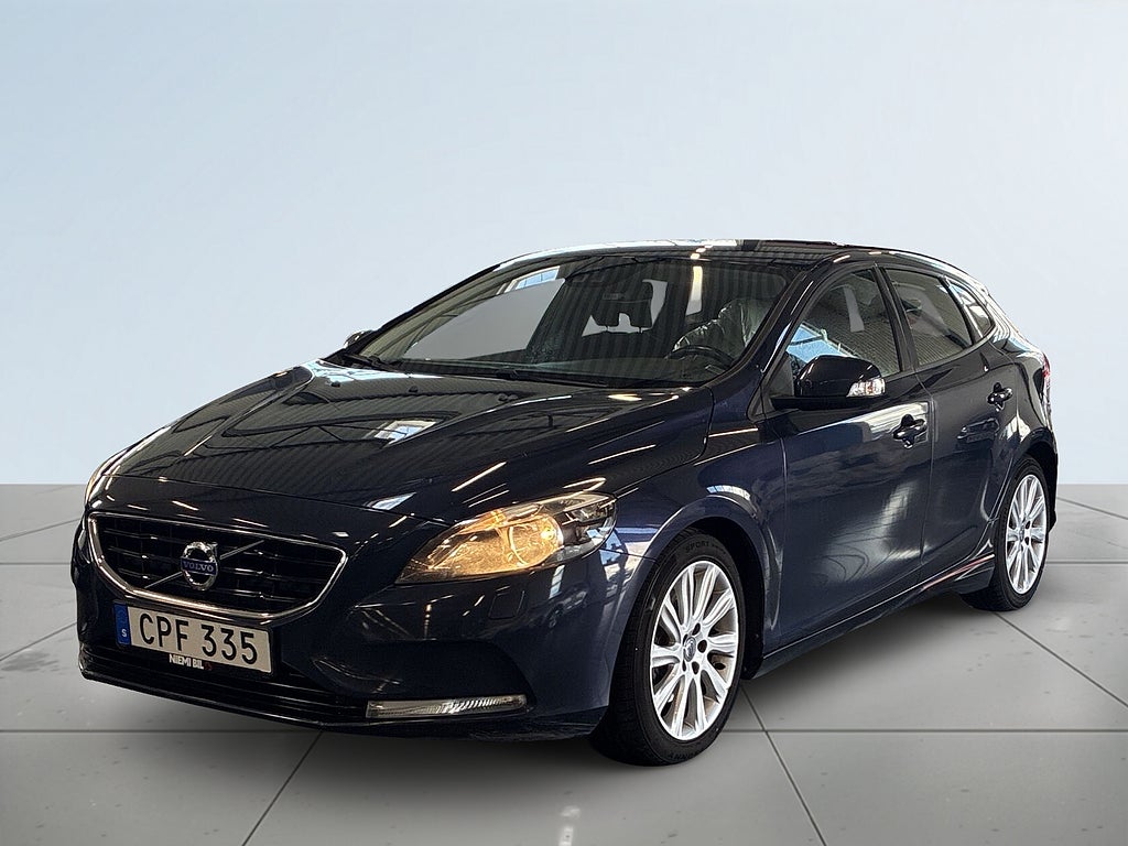 Volvo V40 D2 Powershift Kinetic S&VHjul/NyBytt Kamrem/Dvärm/Psens