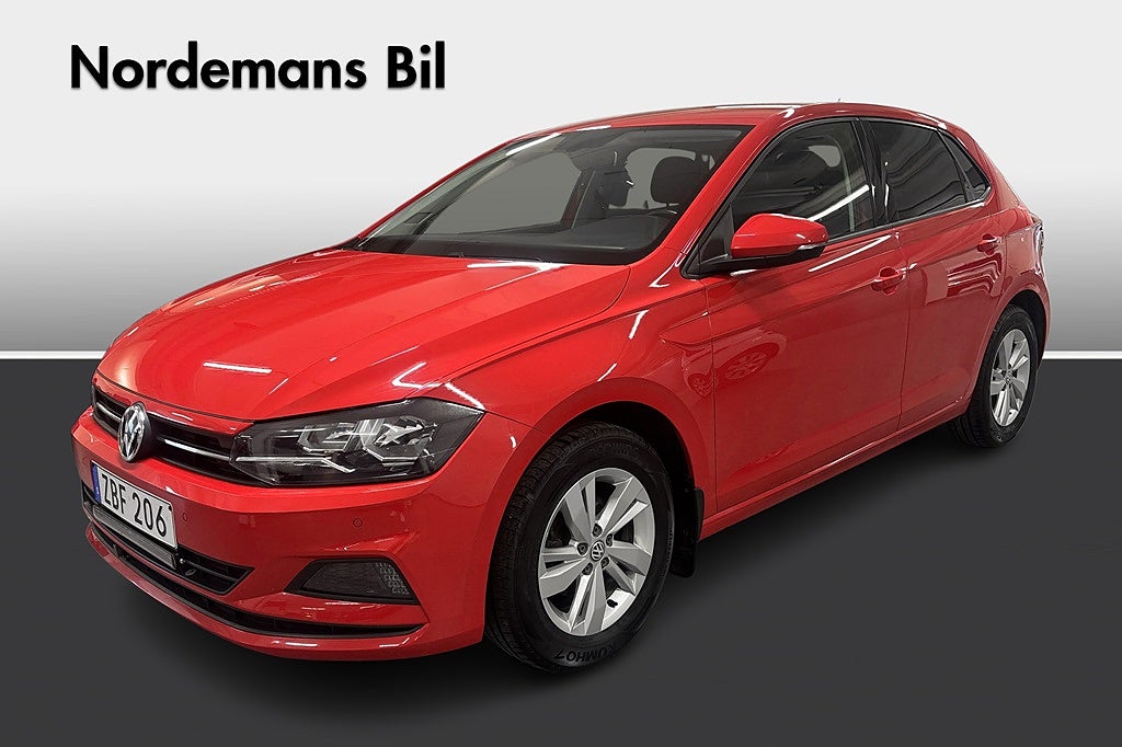 Volkswagen Polo Polo 1.0 TSI 95hk Motorvärmare, V-hjul