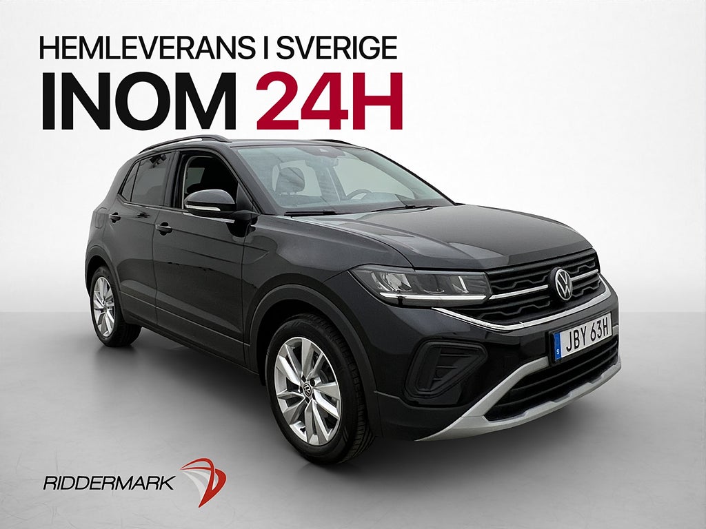 Volkswagen T-CROSS 1.0 TSI 95hk Life Cockpit CarPlay