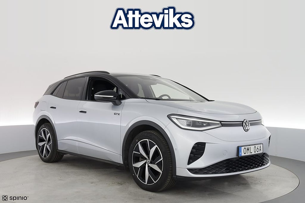 Volkswagen ID.4 GTX GTX 299hk Drag El-lucka 360 Kamera *S...