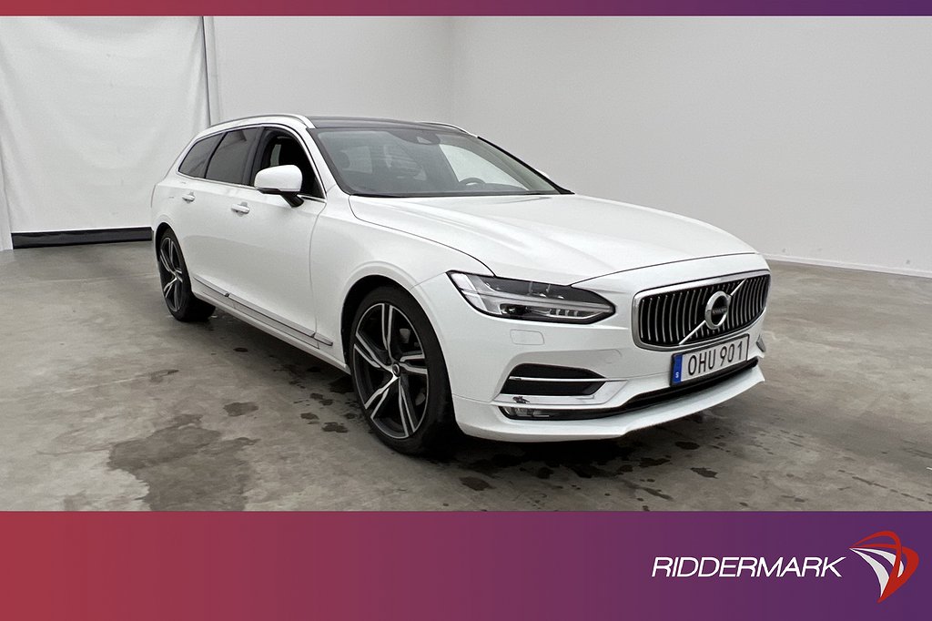 Volvo V90 D5 AWD Inscription VOC D-Värmare Kamera Navi Skinn