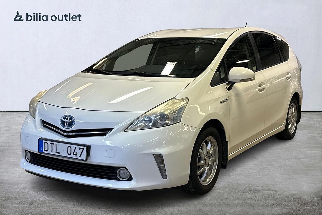 Toyota Prius+ 1.8 Hybrid 99hk 7-sits Automat B-kam Läder