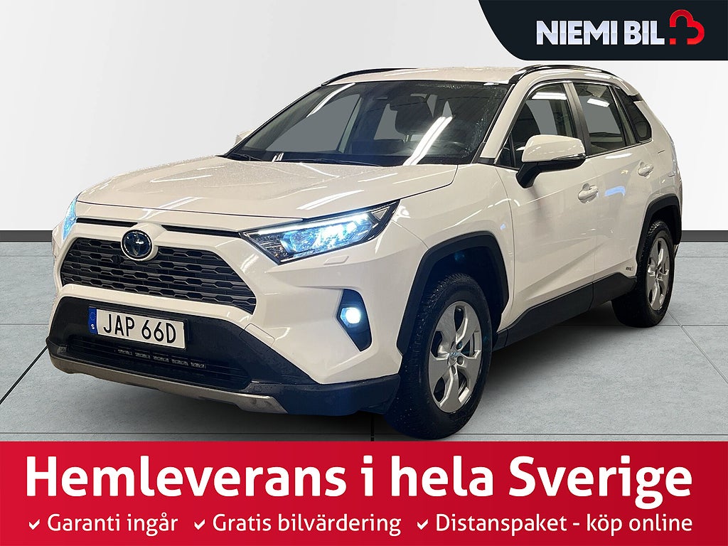 Toyota RAV4 Hybrid AWD-i E-CVT Drag/MoK-Värm/Kamera/SoV-Däck