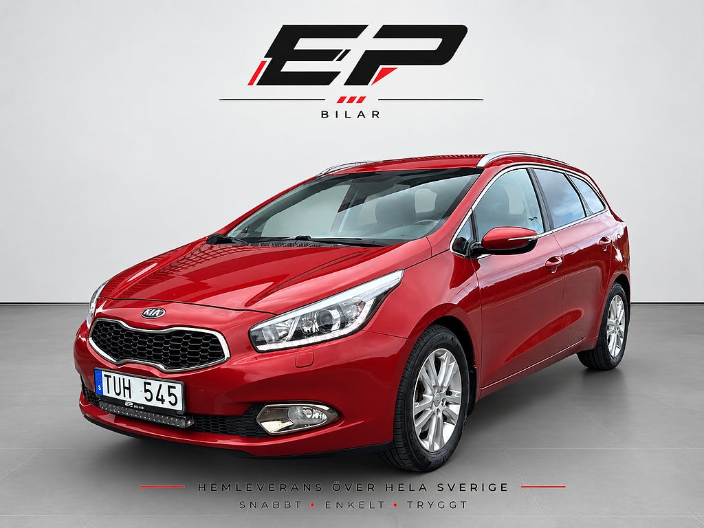 Kia Ceed cee'd_sw 1.6 CRDi Comfort|Nyservad|Farthållare|Värmare