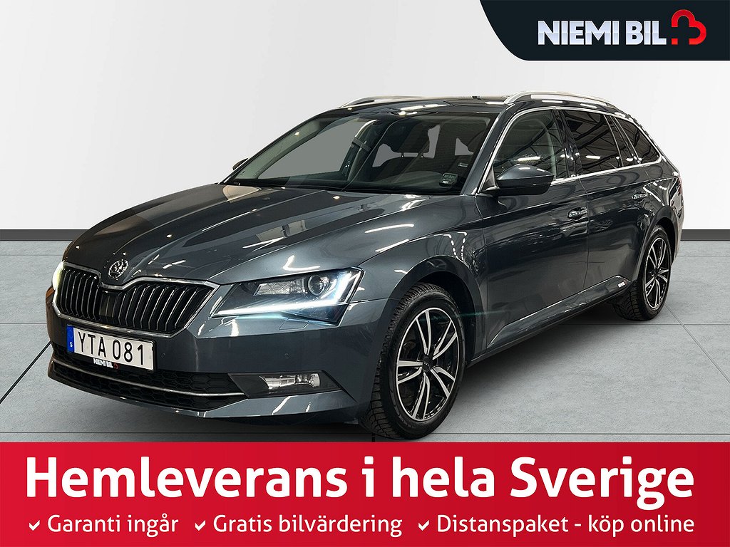 Skoda Superb Kombi 2.0 TDI Style S&V-hjul/Drag/Dvärm/Elstol