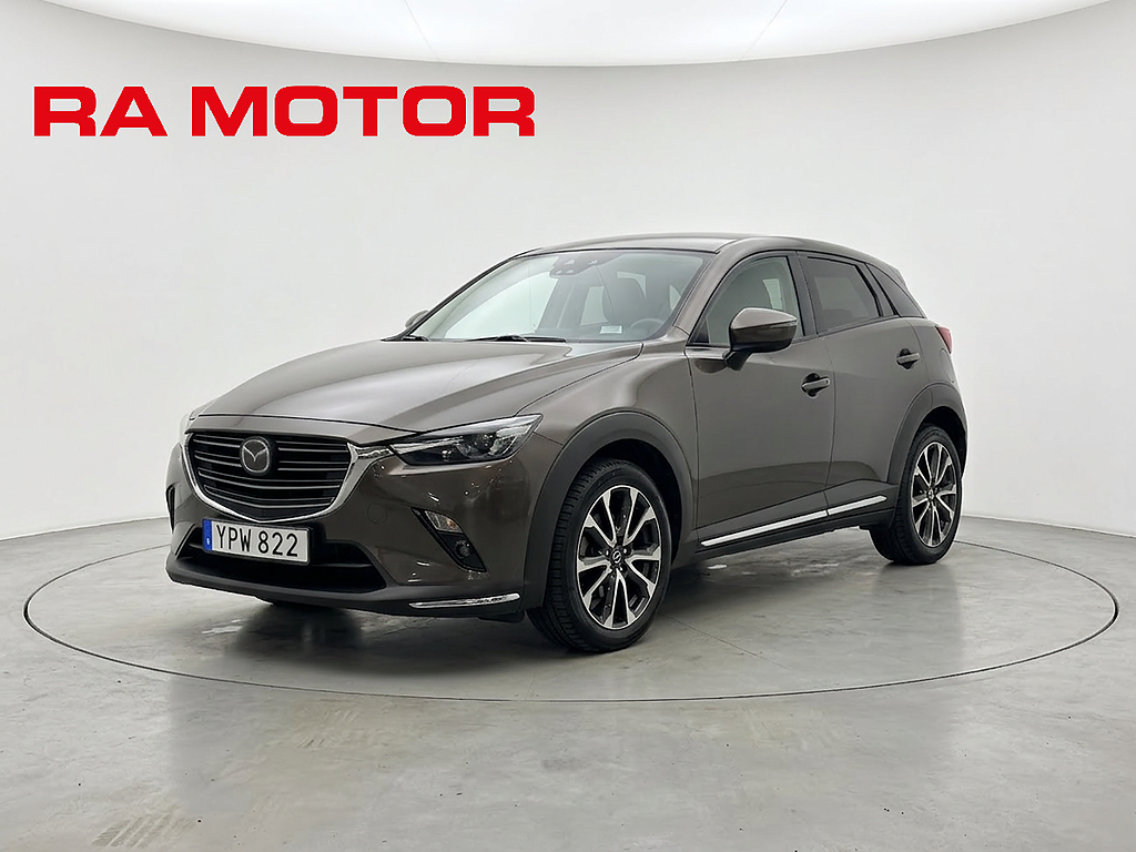 Mazda CX-3 2.0 121hk Optimum | Bose | HUD | Backkamera | Skinn | 2018