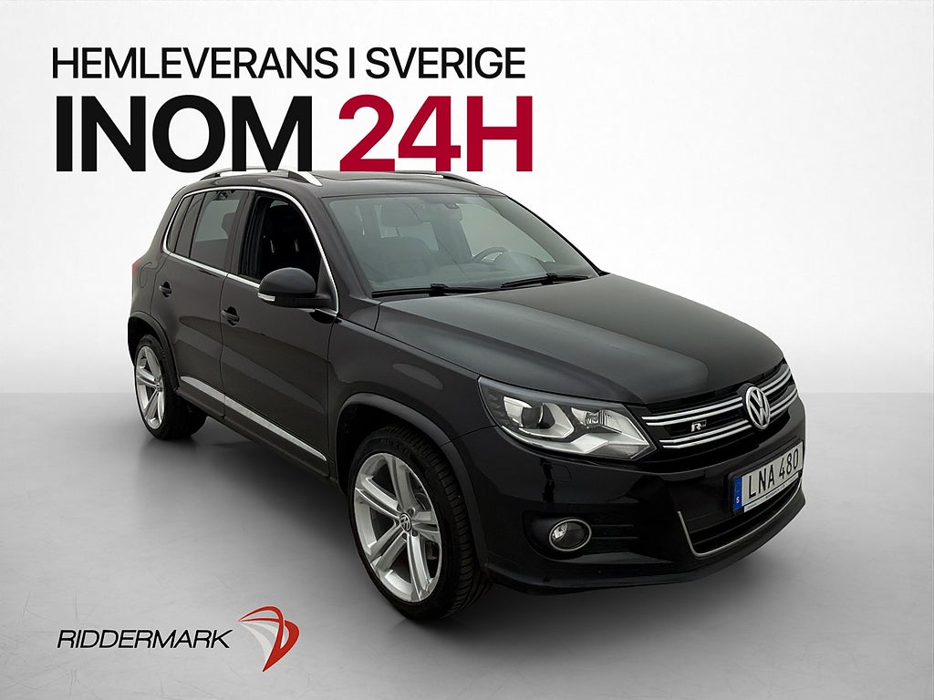 Volkswagen Tiguan 2.0 TDI 4M R-Line Pano D-Värm Skinn Kamera