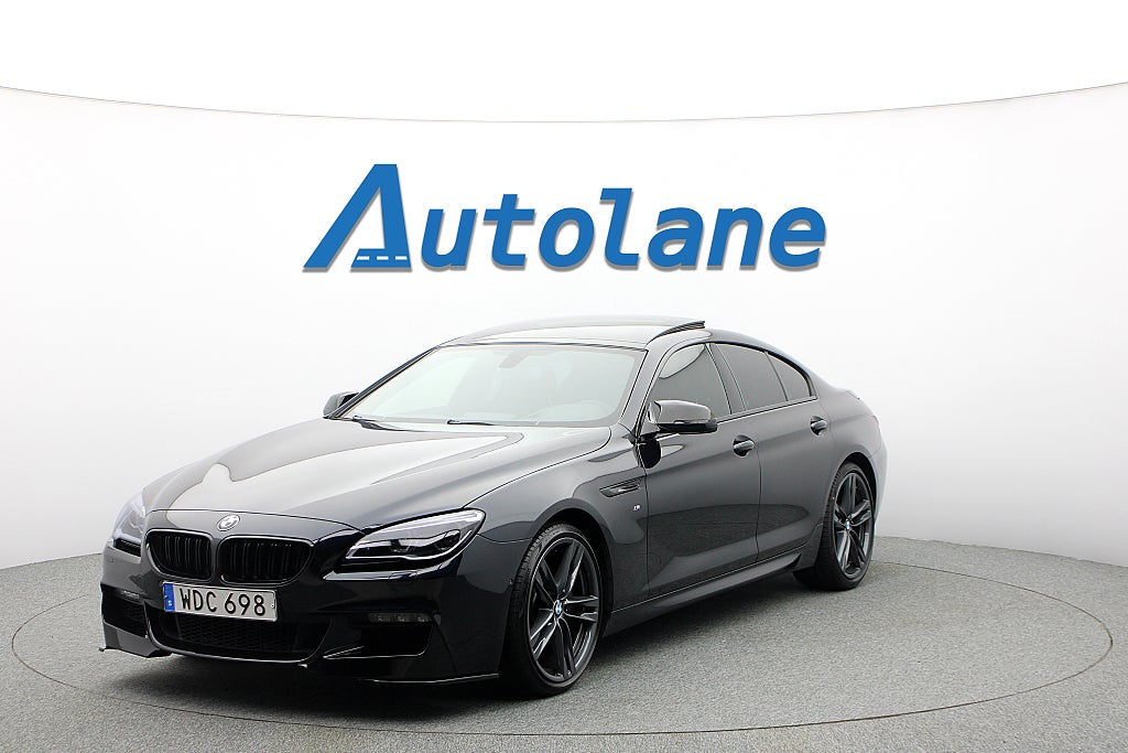 BMW 640I xDrive Gran Coupé M Sport Pano,H/K,Spjäll.HUD,Värmare