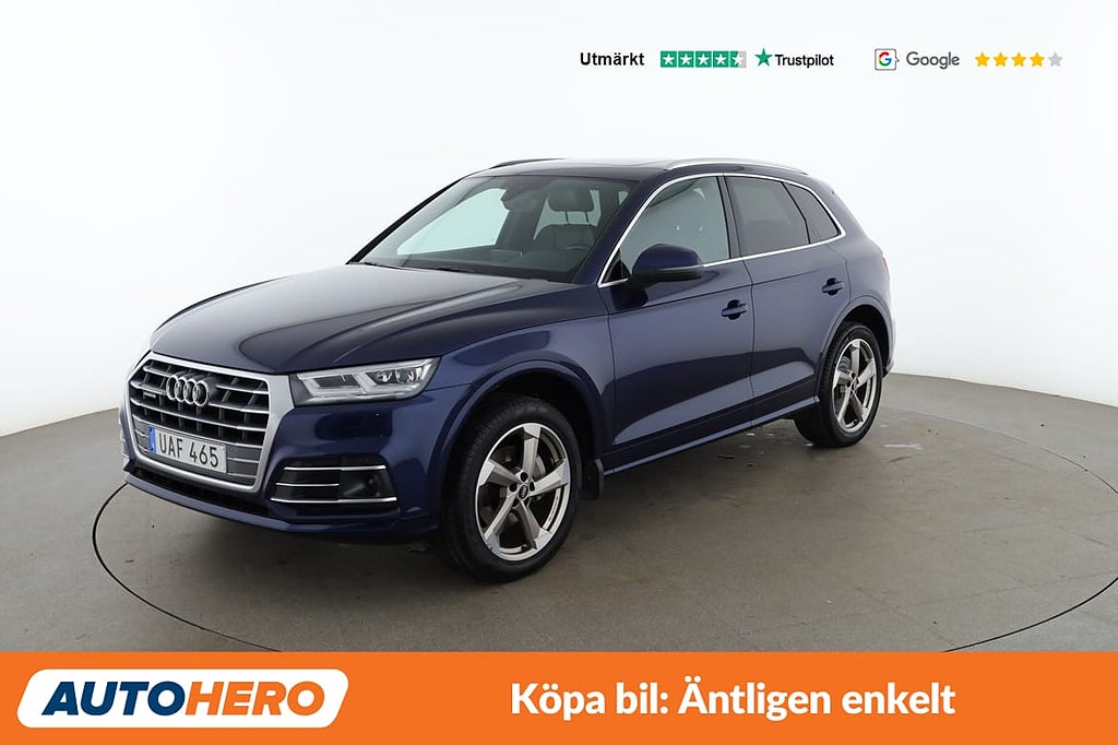 Audi Q5 2.0 TDI Quattro / Panorama, Dragkrok, Värmare