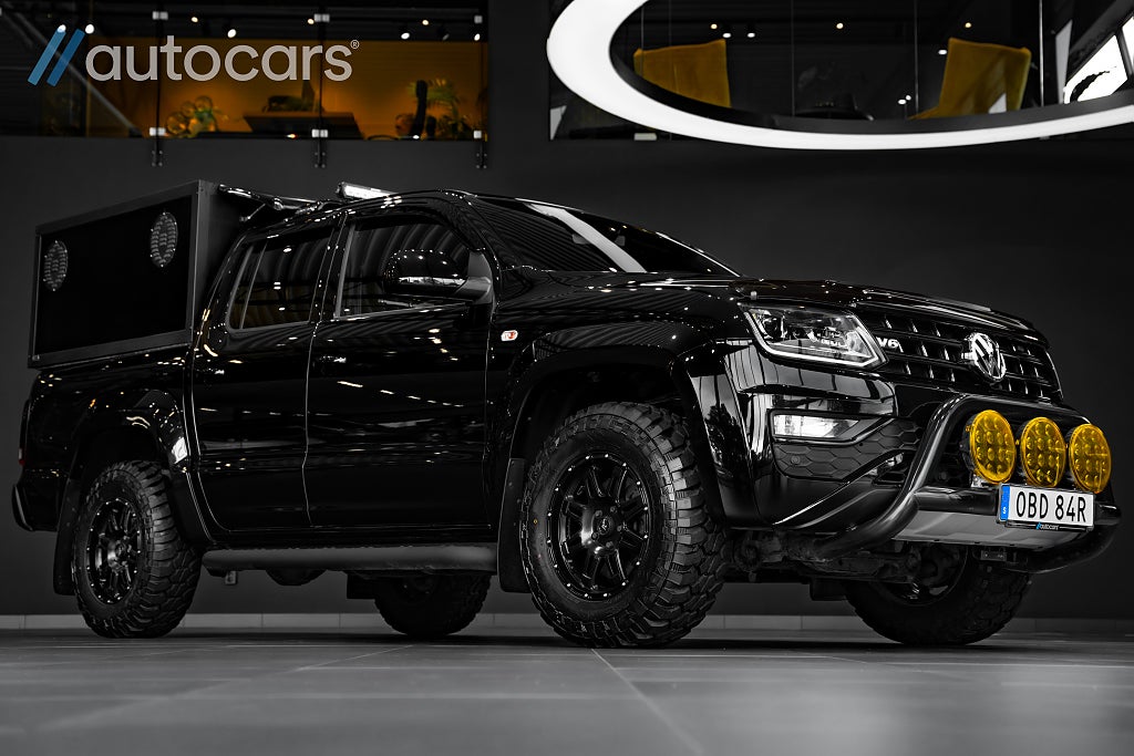 Volkswagen Amarok V6 258hk 4M Aventura|Leasbar|Diff|Hundkåpa|SE UTR