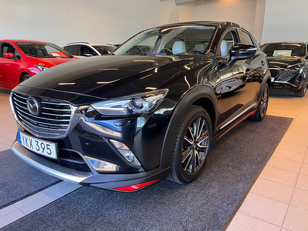 Mazda CX-3 2.0 SKYACTIV-G AWD Dragkrok Optimum S+Vhjul