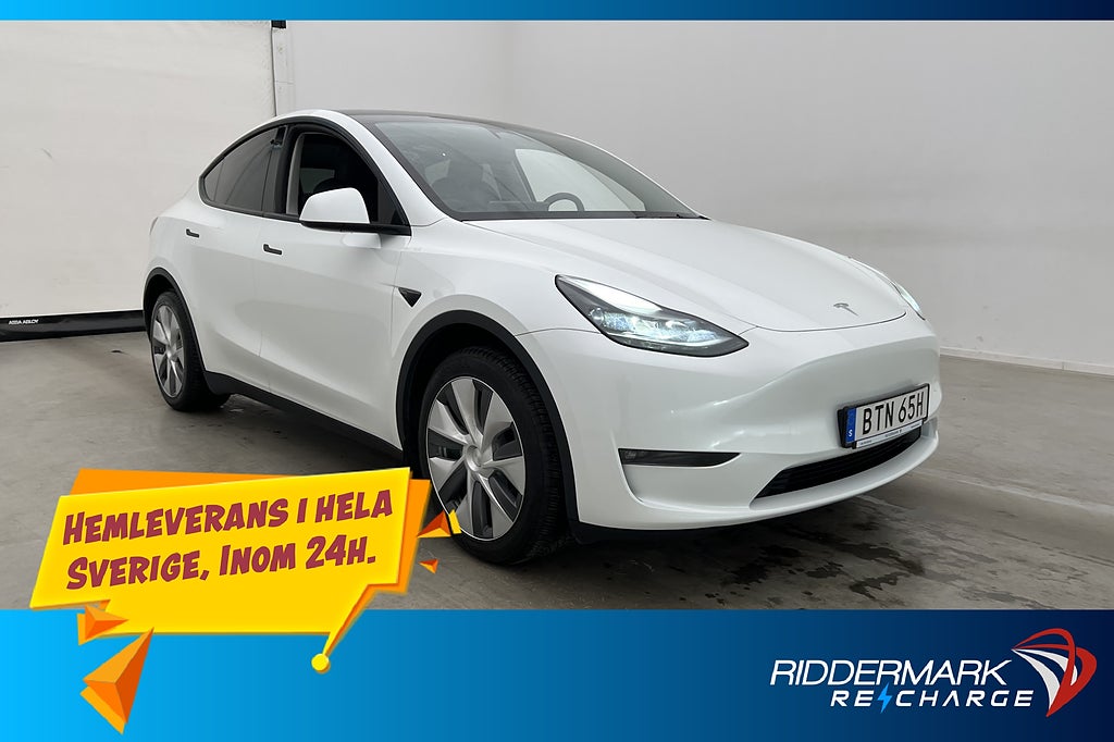 Tesla Model Y Long Range AWD Drag Autopilot Sv-såld MOMS