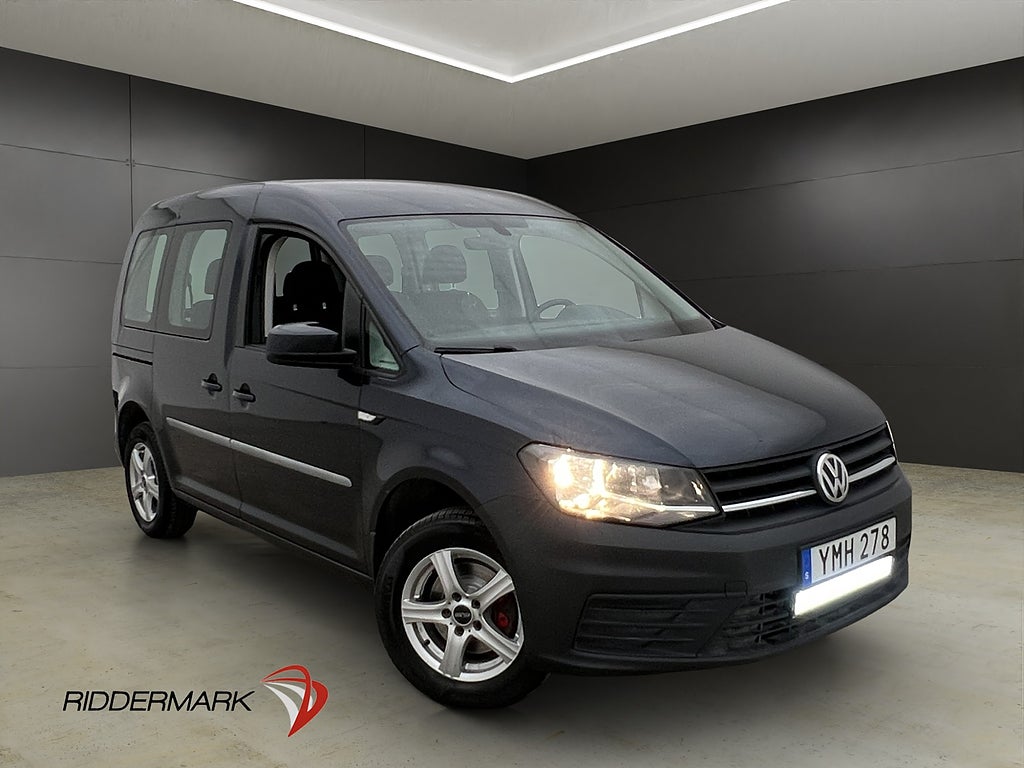Volkswagen Caddy Life 2.0TDI  Värmare Drag 2xDörrar B-Kamera