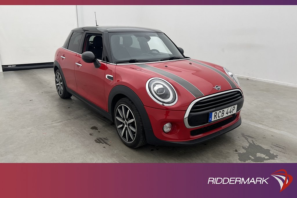 MINI Cooper 5-Dörrar 136hk Pepper II Sensorer 0,54l/Mil