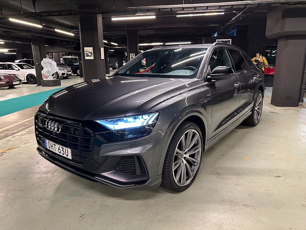 Audi Q8 55 TFSI Quattro, B&O, Nyservad, Panorama, Värmare
