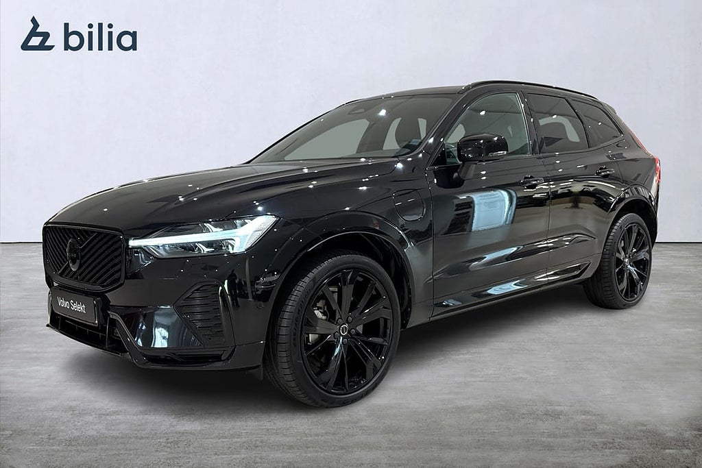 Volvo XC60 T6 Plus Black Nordic Edition. Dragkrok.